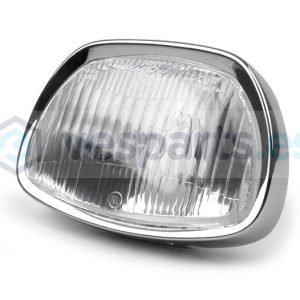 Faro delantero para Vespa trapezoidal 150 sprint,150s, 160 y 150 gs