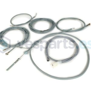 Kit Cables Mecanicos Vespa Px (1884-1997) color gris