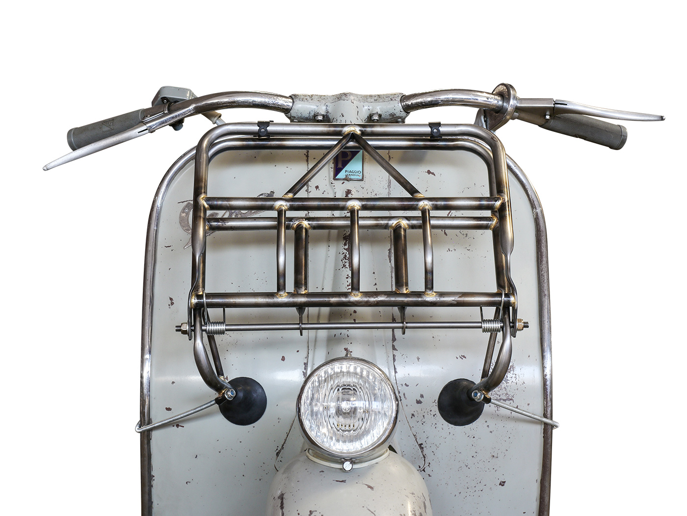 Portaequipajes abatible delantero Vespa 150 GS, 150 Sprint, GT160, Bocolo - metal - Imagen 8